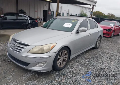 2012 Hyundai Genesis 3.8 from USA, damaged, VIN KMHGC4DDXCU152743
